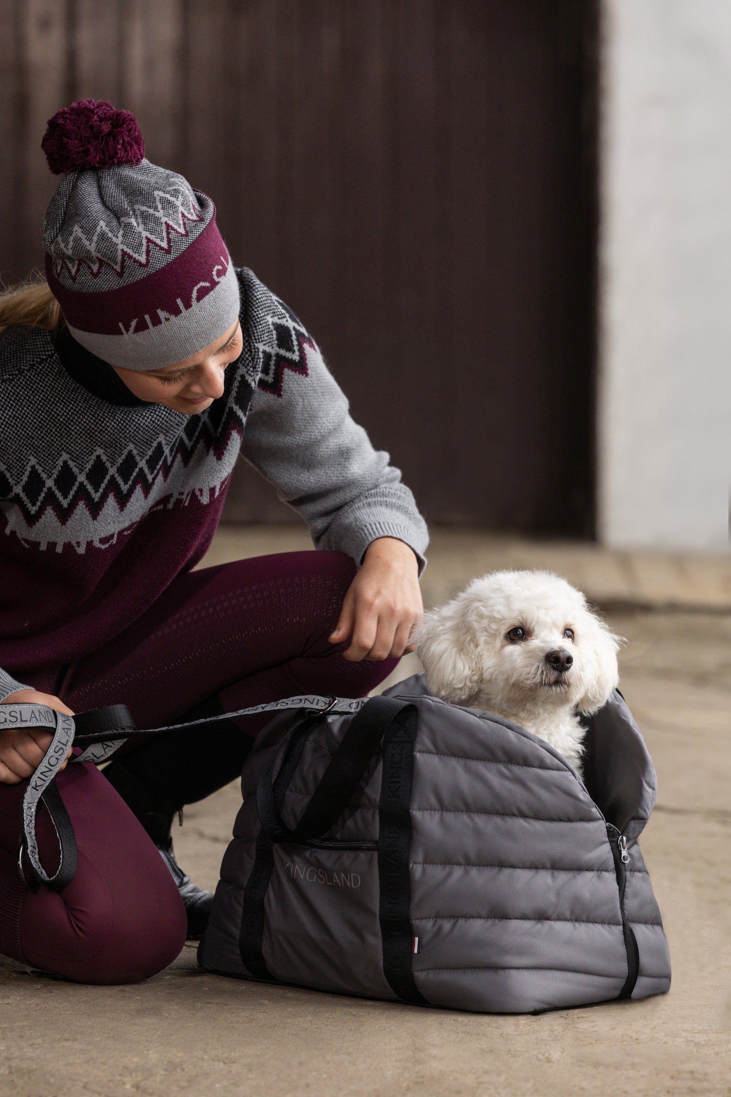 Kingsland KLMacey Dog Blanket Bag - Draagtas