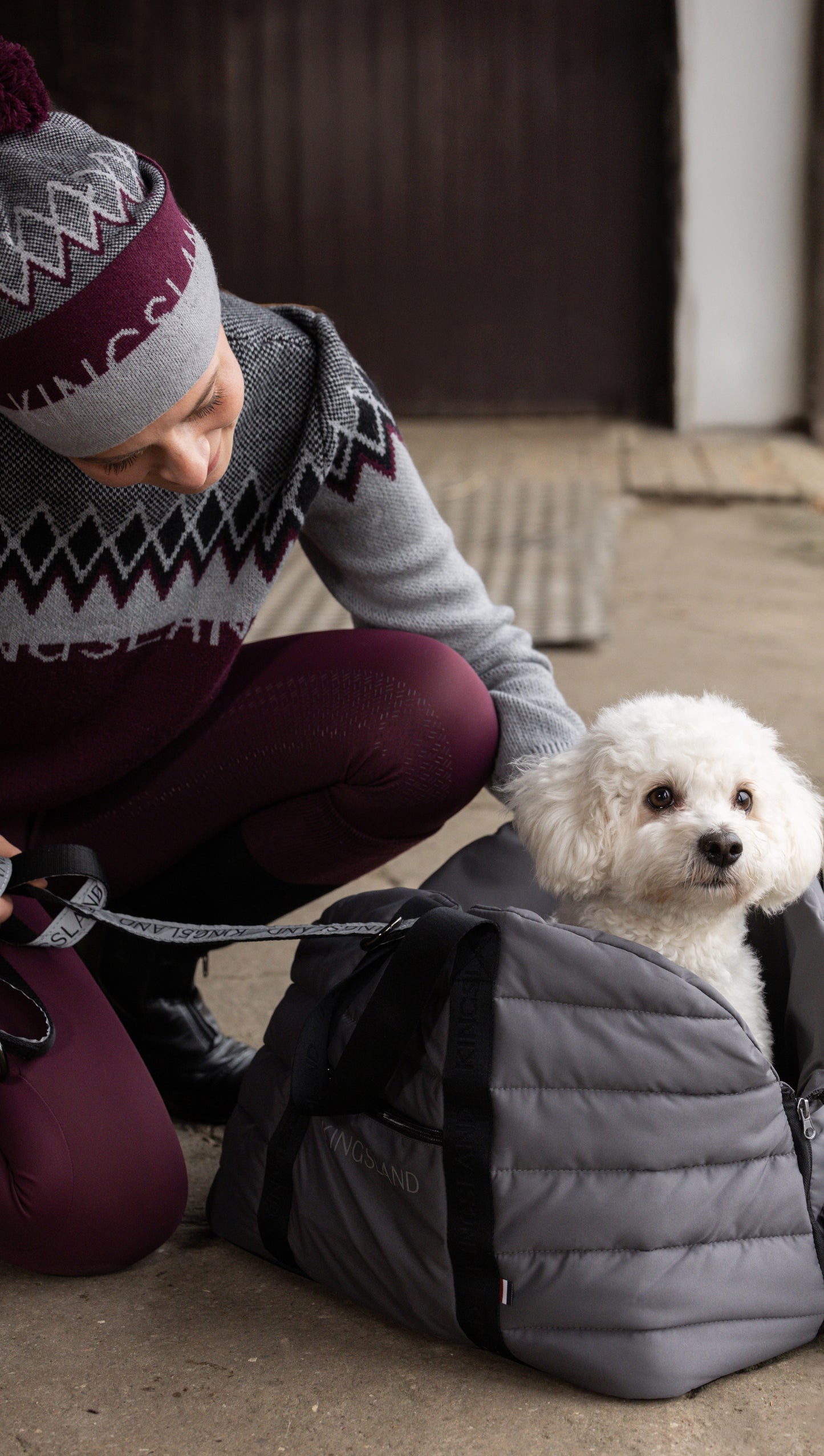 Kingsland KLMacey Dog Blanket Bag - Draagtas
