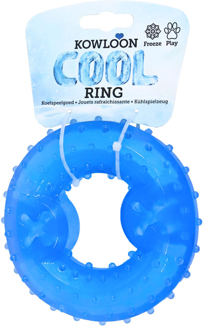 Kowloon Cool hondenspeelgoed Ring, 10 cm.