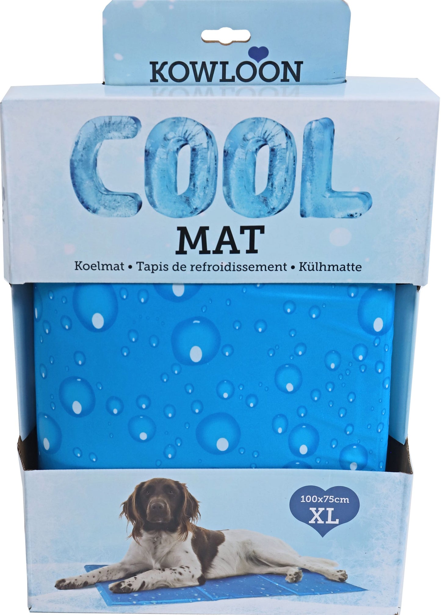 Kowloon Cool mat blauw bubble