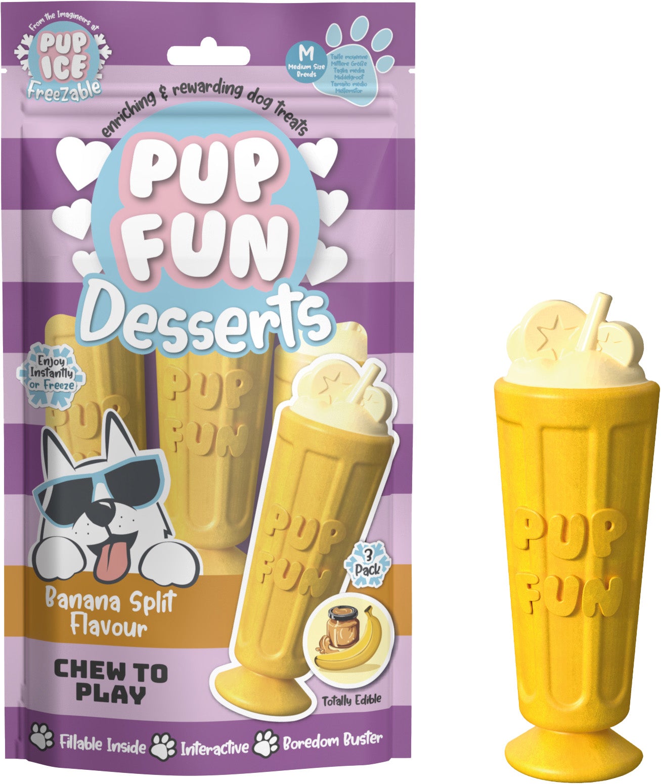 Pup Fun desserts hondenijsjes