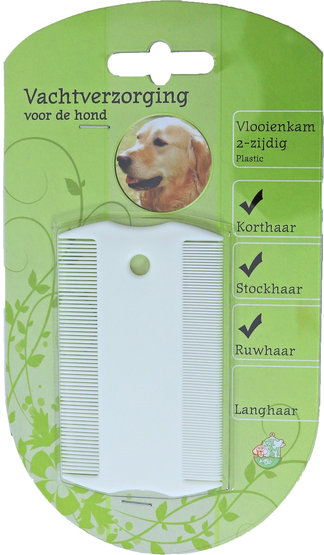 Boon vlooienkam 2-zijdig