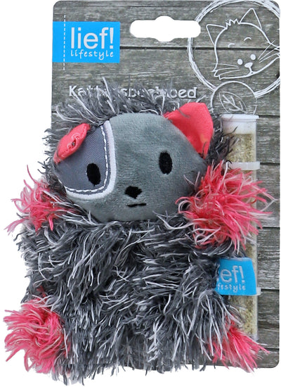 lief! Girls kattenspeelgoed kat met tube catnip assorti