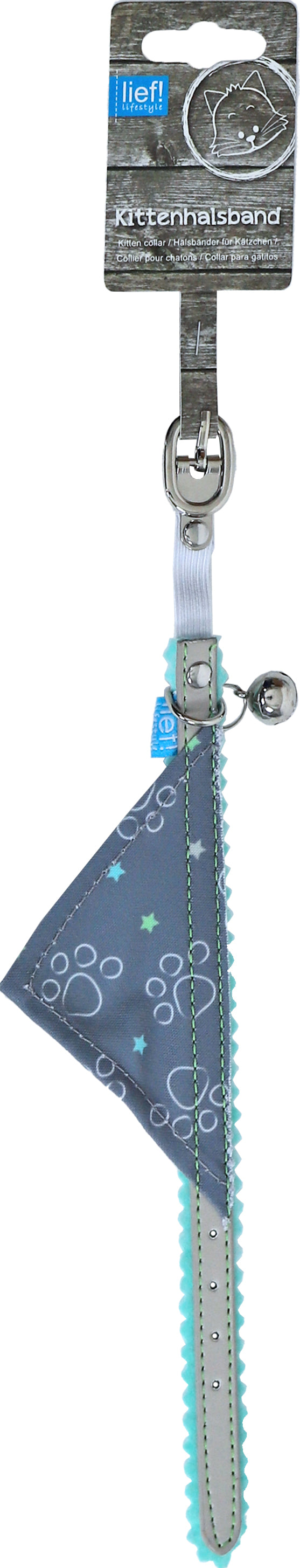 Lief! kattenhalsband met bandana
