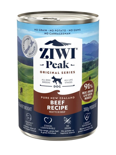 Ziwi Peak Natvoeding Hond 390 gram