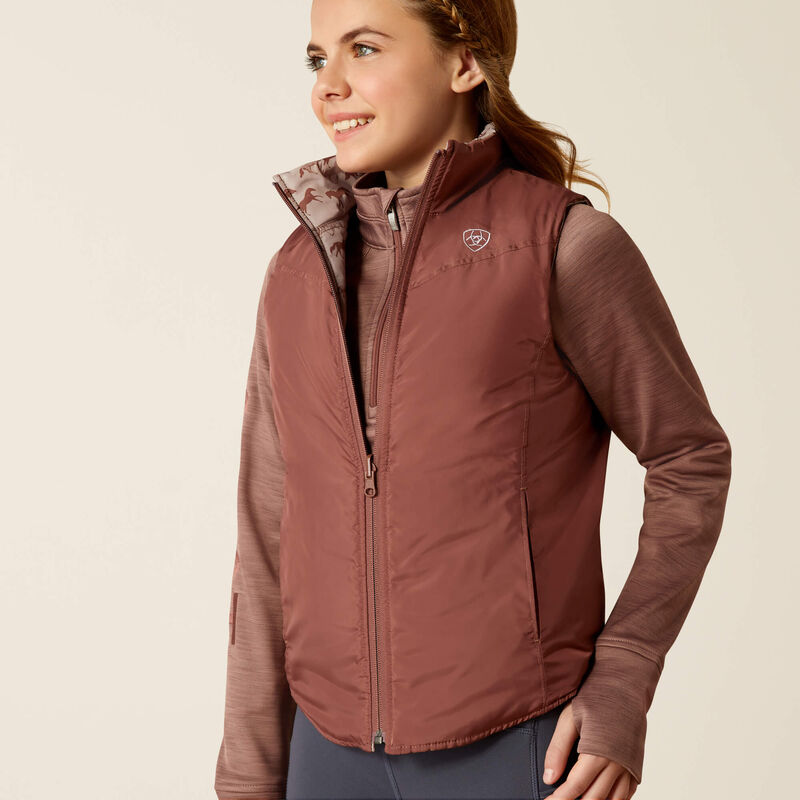 Ariat YTH Bella Reversible Insulated Vest (kids) - Nena's Pets