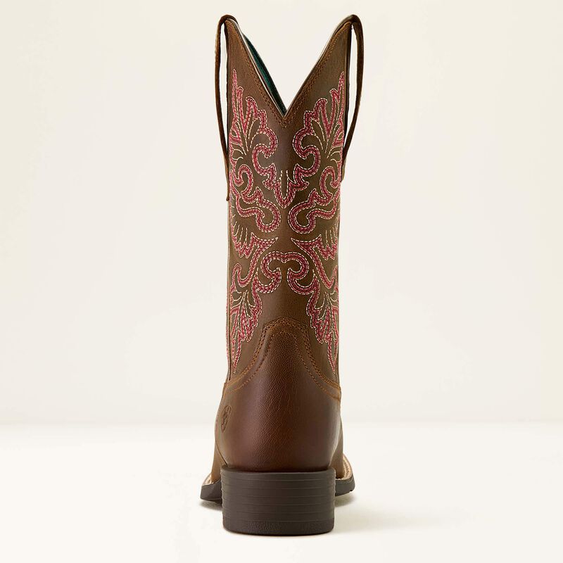 Ariat Round Up Wide Square Toe StretchFit Westernlaars
