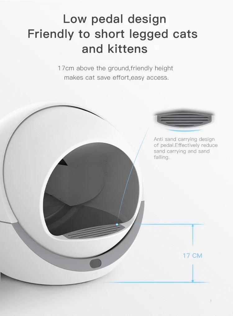 Petree Dome WIFI zelfreinigende kattenbak - Nena's Pets