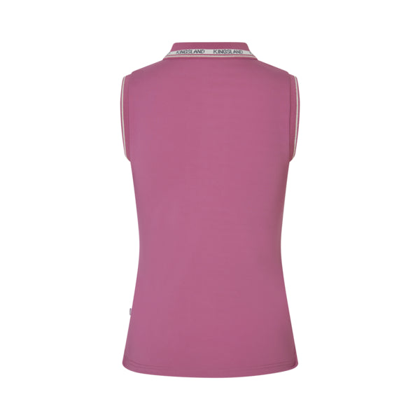 Kingsland Naira Pique Sleeveless Polo