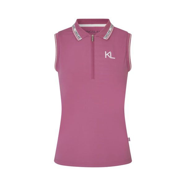 Kingsland Naira Pique Sleeveless Polo