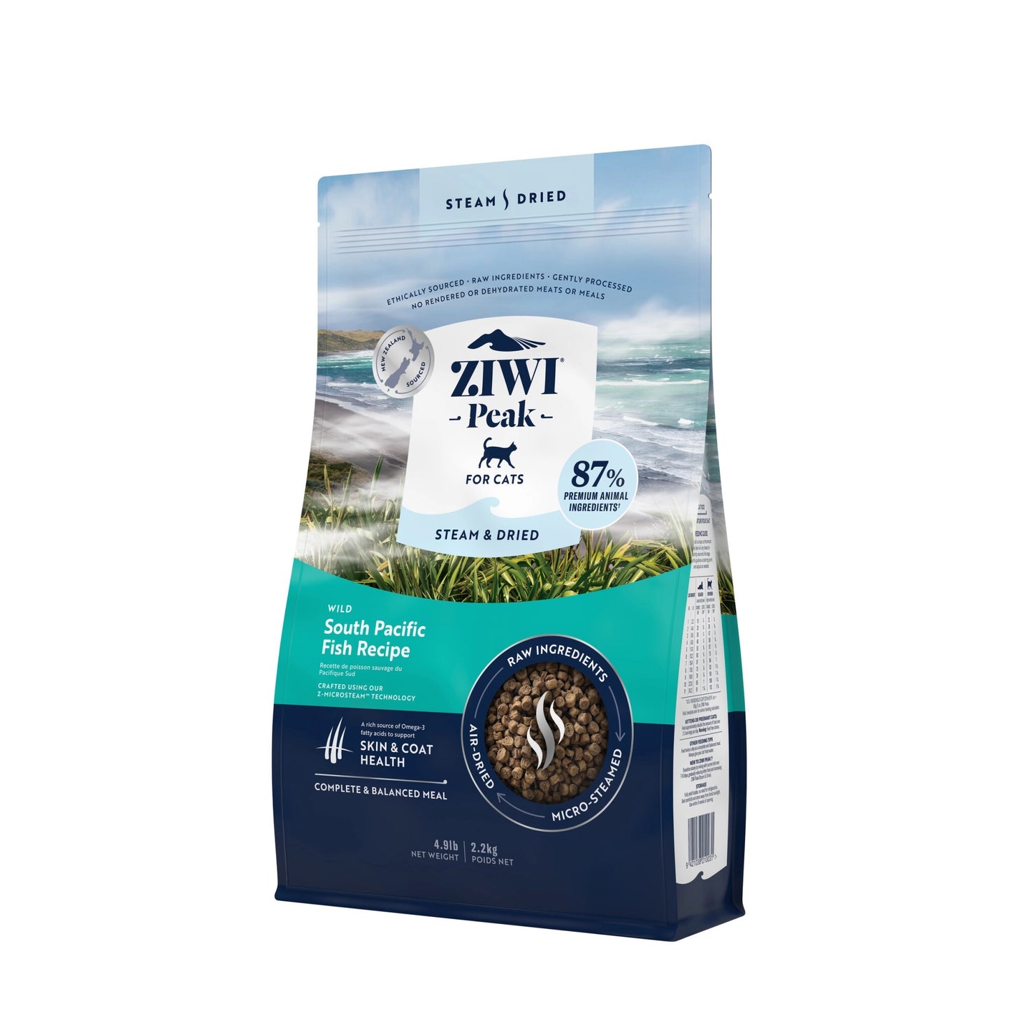 Ziwi Peak Steam & Dried kattenvoeding