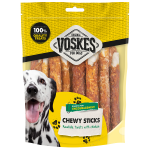 Voskes sticks kip 17cm 12st