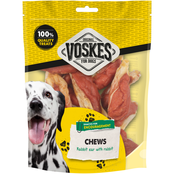 Voskes Original Konijnenoren met Konijn – 400 gr