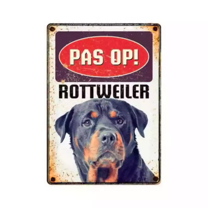 Metalen Bordjes Verticaal