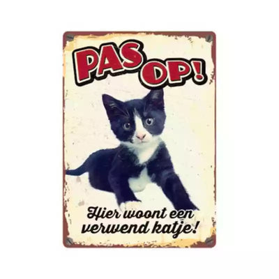 Metalen Bordjes Verticaal