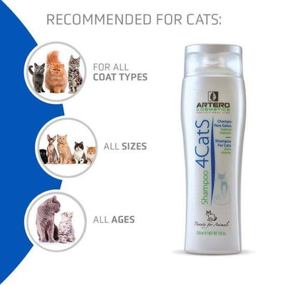 Artero 4 Cats shampoo katten - Nena's Pets