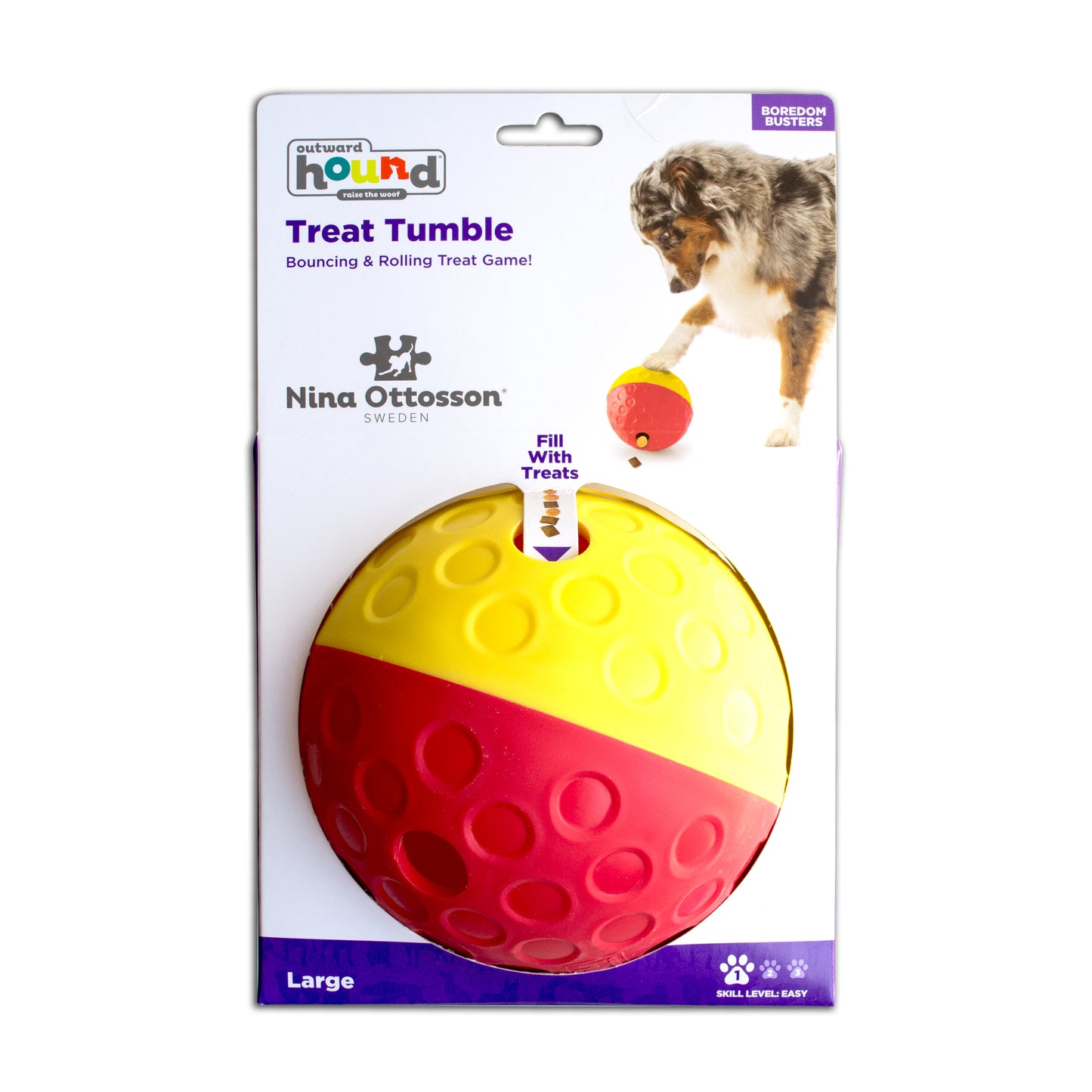 Nina Ottosson Treat Tumble Blu - Nena's Pets