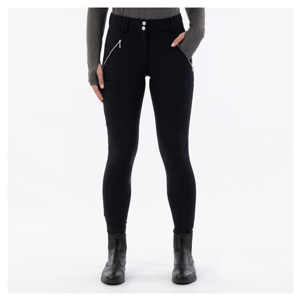 BR softshell rijbroek Dominique dames siliconen zitvlak - Nena's Pets