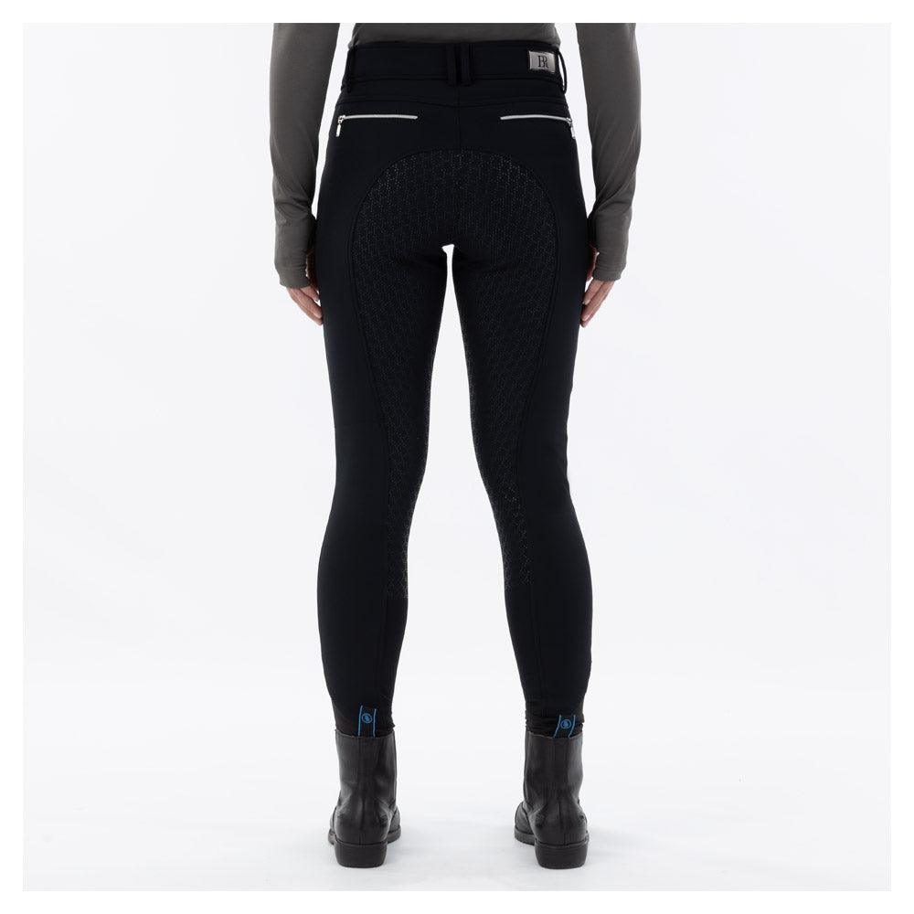 BR softshell rijbroek Dominique dames siliconen zitvlak - Nena's Pets