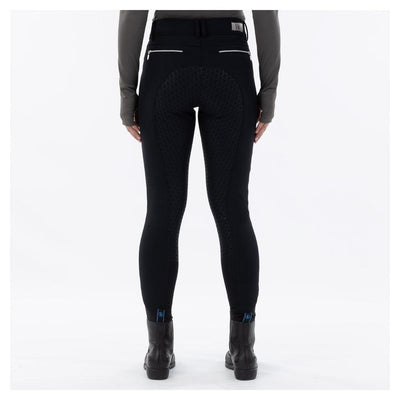 BR softshell rijbroek Dominique dames siliconen zitvlak - Nena's Pets