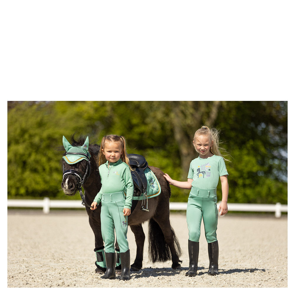 BR Mini Horse zip-up shirt longsleeve - Nena's Pets
