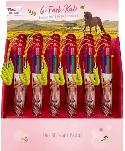 Horse Friends 6 kleurige pen - Nena's Pets