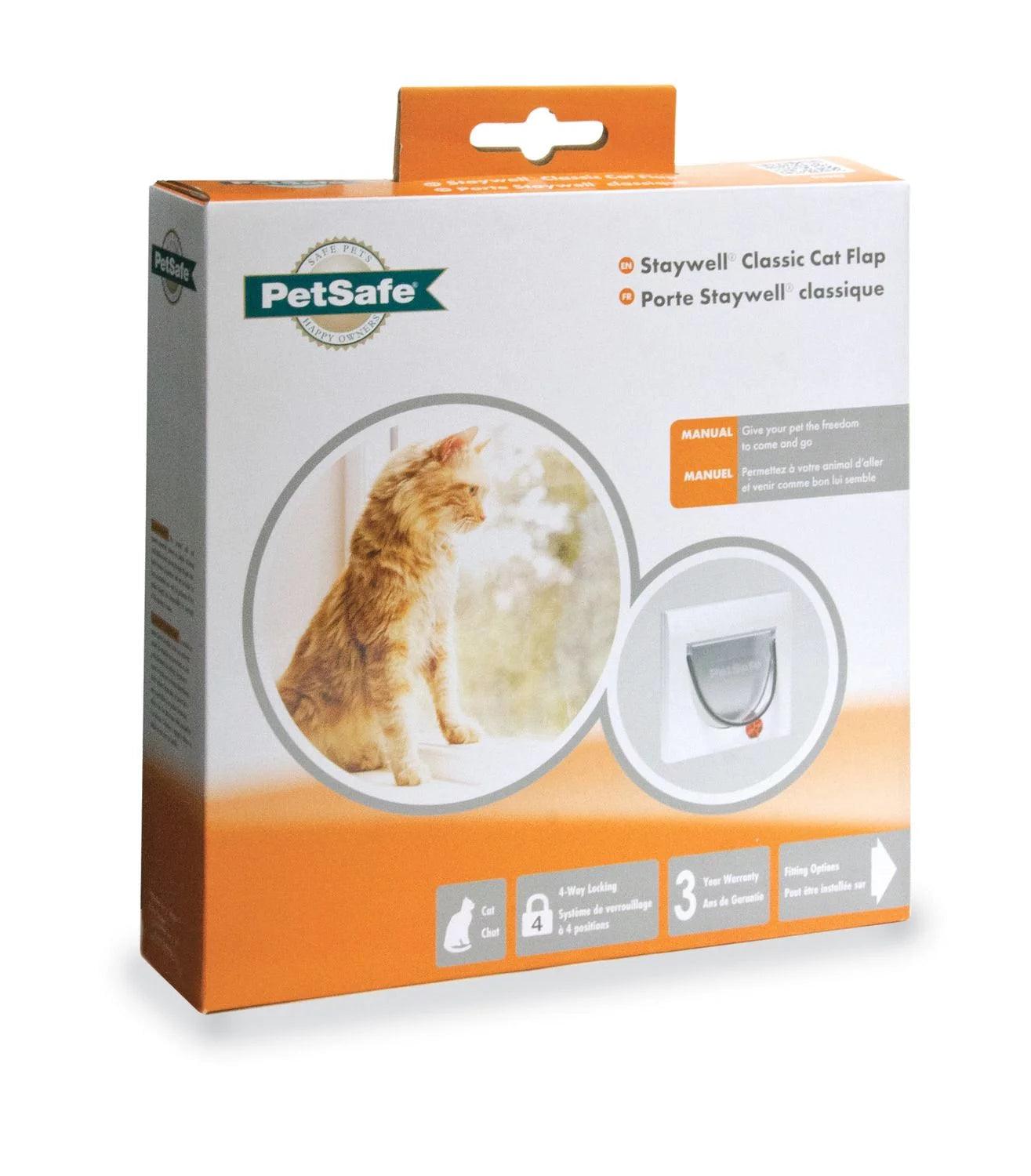 Dierenluik 919 S Wit 22,4x22,4 cm - Nena's Pets