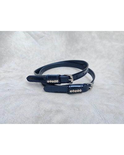 HB spoorriempjes stones navy lak (kind) - Nena's Pets