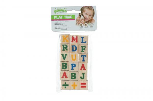 Pawise houtenspeel blokken voor knaagdieren - Nena's Pets