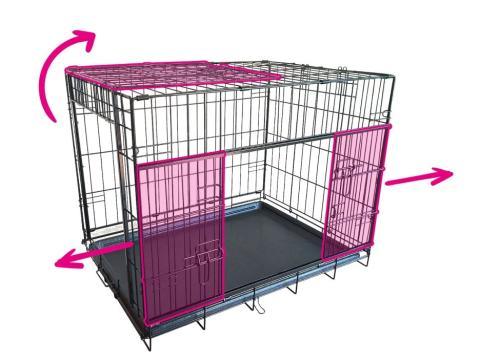 Adori bench met 2 schuifdeuren - Nena's Pets