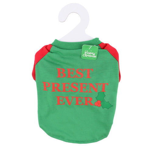 Kersttrui Groen|Rood 25 cm - Nena's Pets