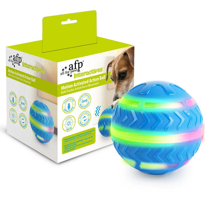 AFP Interactives-motion Activated Action Ball - Nena's Pets