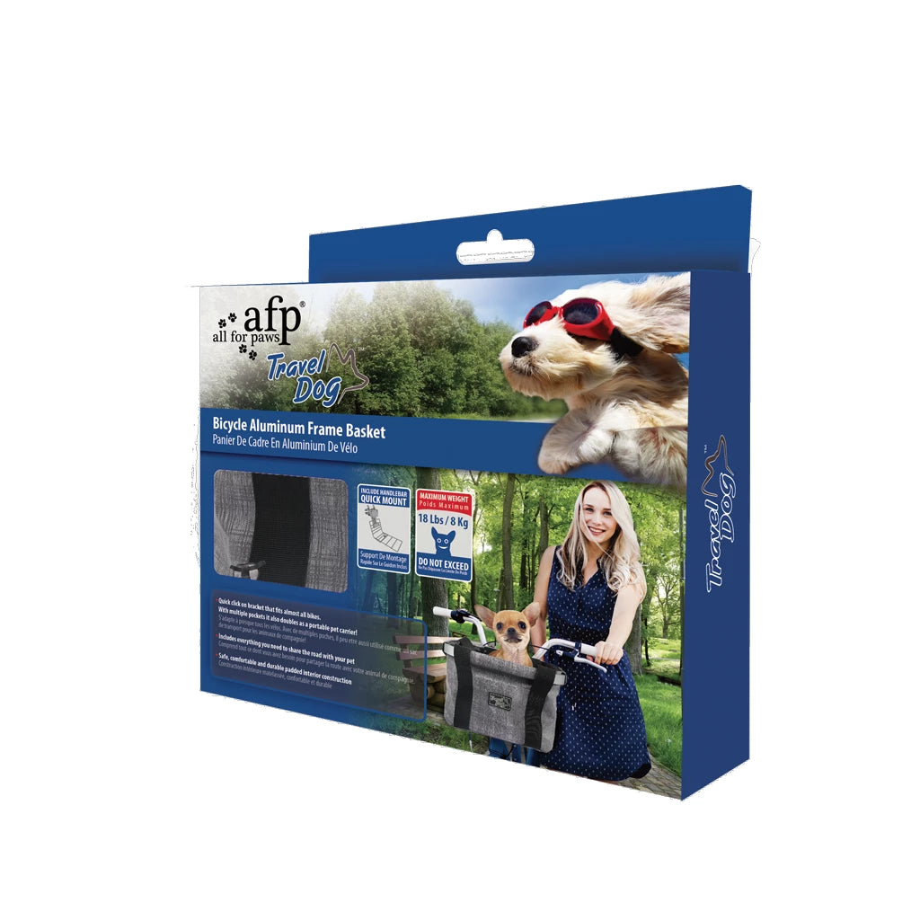AFP Travel Dog - Easy-go Bicycle Pet Basket - Nena's Pets