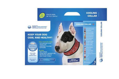 Aqua coolkeeper halsband xs red - Nena's Pets