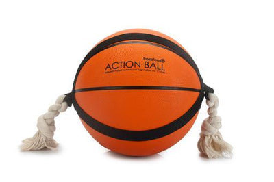 Beeztees Action bal met touw - Nena's Pets