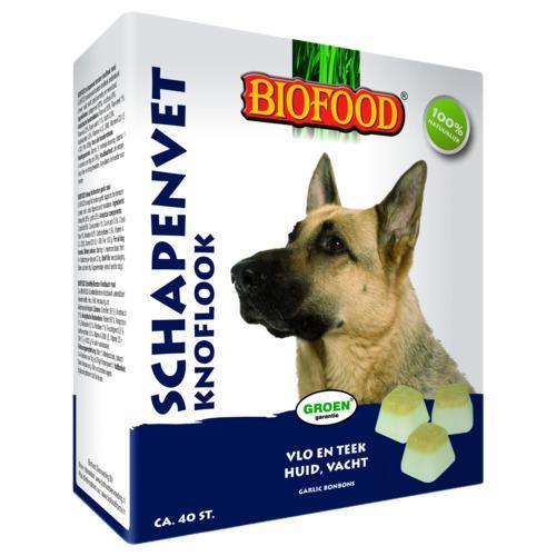 Biofood schapenvet knoflook bonbons - Nena's Pets