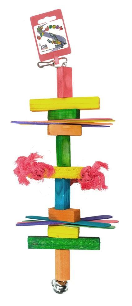 Birrdeeez Vogel hout speelgoed 35cm - Nena's Pets
