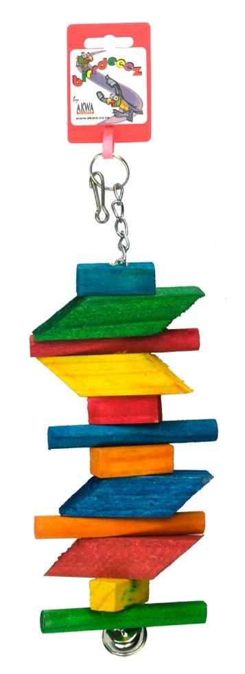 Birrdeeez Vogel hout speelgoed Zigzag - Nena's Pets