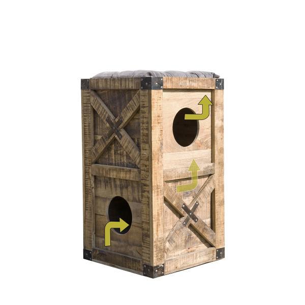 Cat tower two storeys + accessories - Nena's Pets