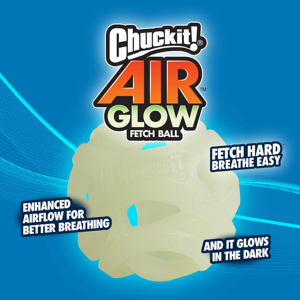 Chuckit Max Glow Air Fetch bal