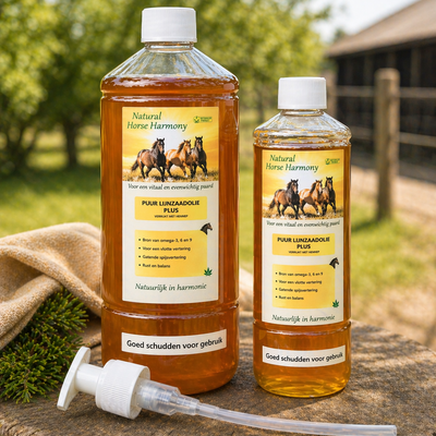 Natural Horse Harmony Puur lijnzaadolie plus