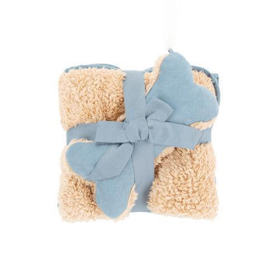 Cosy Blanket & Bone Toy Gift Set - Nena's Pets