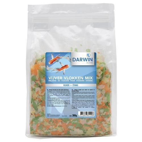 Darwin Vijvervoeding vlokken mix 2.5 l - Nena's Pets
