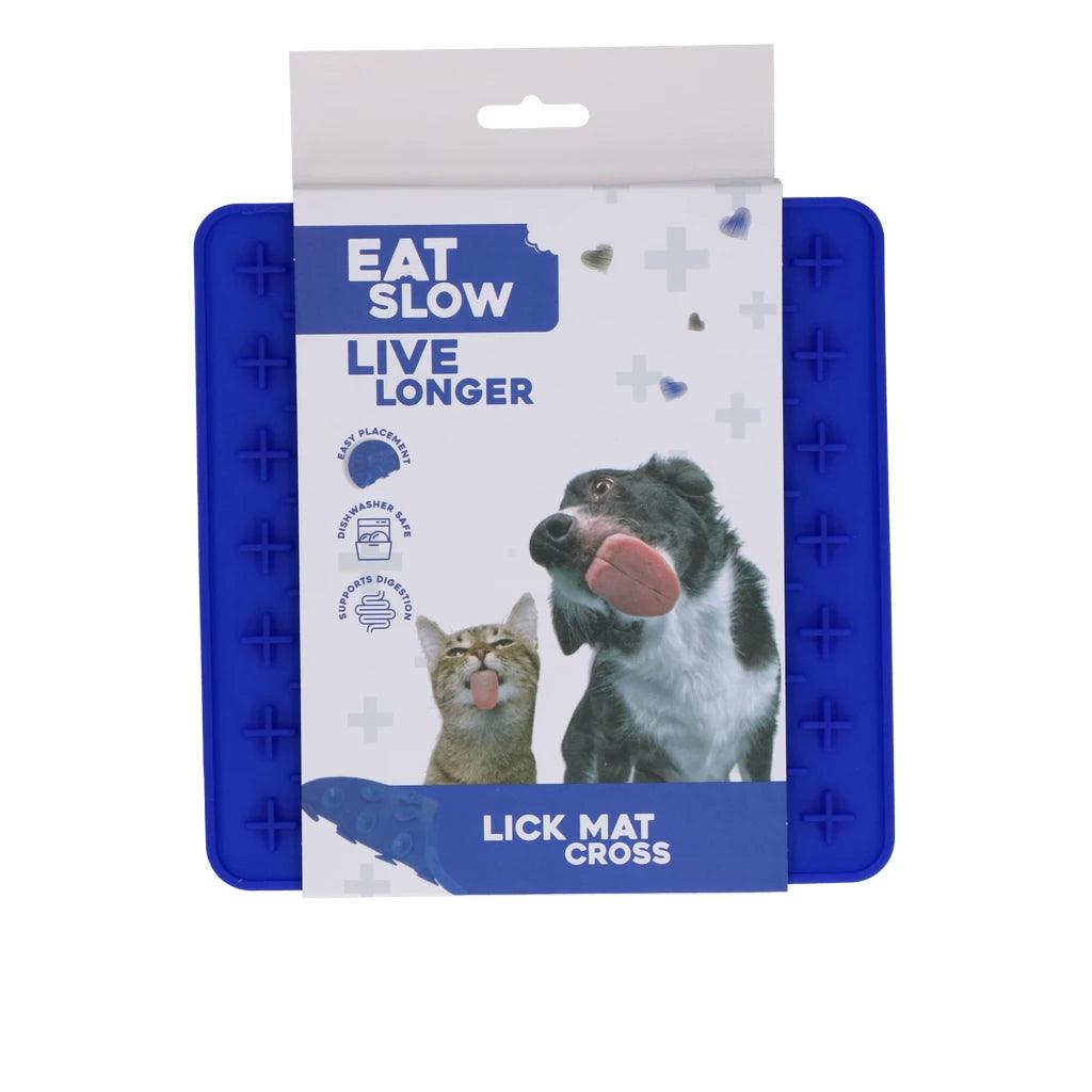 Eat Slow Live Longer Likmatten diverse soorten - Nena's Pets