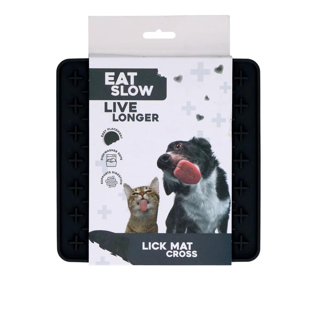 Eat Slow Live Longer Likmatten diverse soorten - Nena's Pets