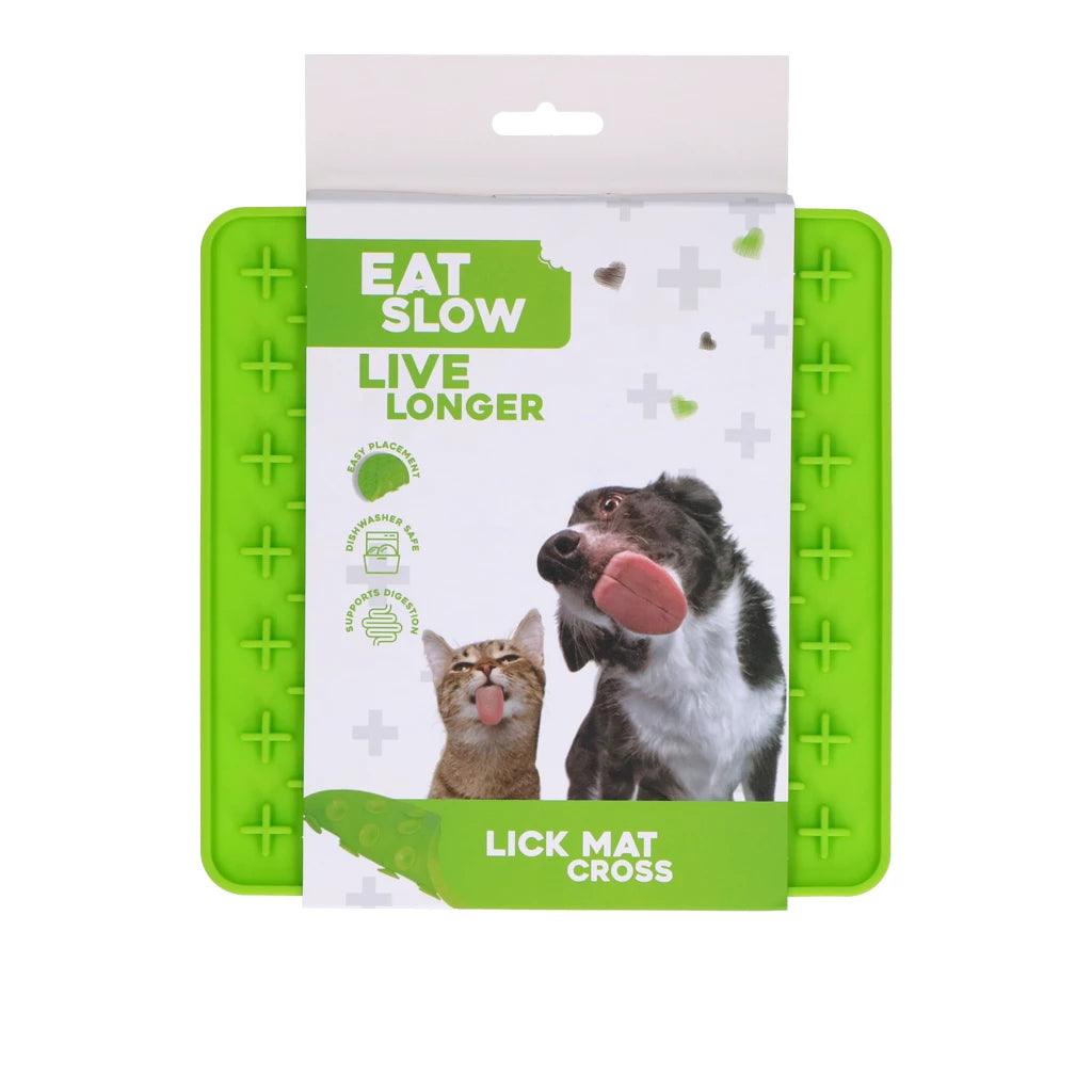 Eat Slow Live Longer Likmatten diverse soorten - Nena's Pets
