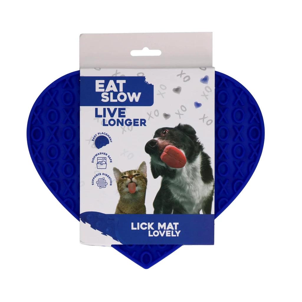 Eat Slow Live Longer Likmatten diverse soorten - Nena's Pets