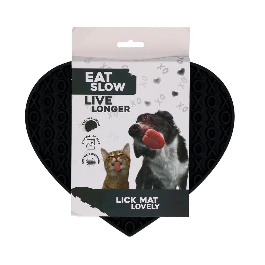 Eat Slow Live Longer Likmatten diverse soorten - Nena's Pets