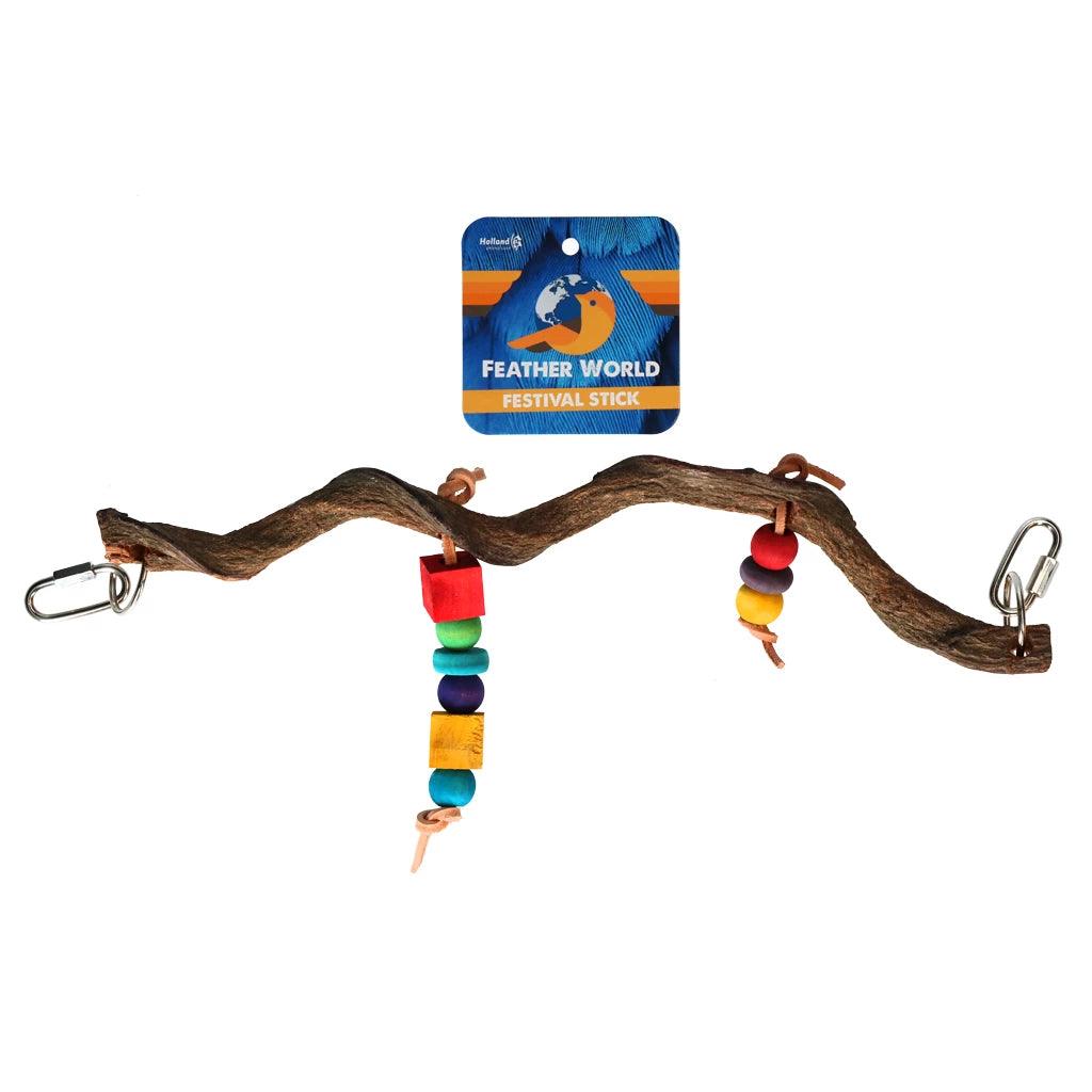 Feather World perfecte balans vogel speelgoed - Nena's Pets