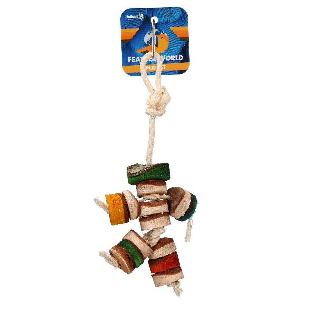 Feather World Puppet vogel speelgoed - Nena's Pets